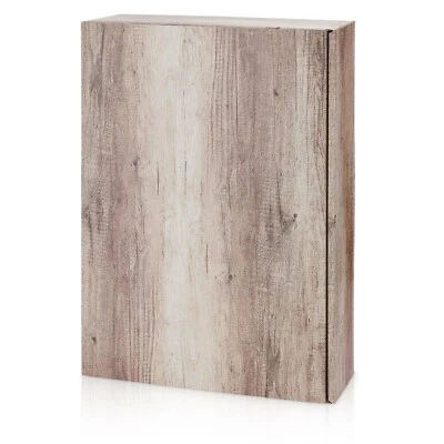 Flaschengeschenkverpackung Geschenkverpackung Weihnachten 1-3 Flaschen -Wood - Bild 1 von 2