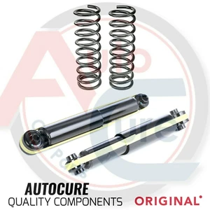 PARA VAUXHALL COMBO AMORTIGUADORES TRASEROS PAR AMORTIGUADORES Y 2 X MUELLES HELICOIDALES NUEVOS - Imagen 1 de 1