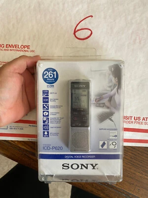 Sony icd-p620 handheld USB digital voice recorder  - Image 1 of 4