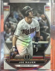 Joe Mauer Triple Threads 2023