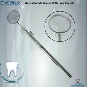Dental Clinic Use Instrument / Dental Surgical Instruments MOUTH MIRROR + Handle - Picture 1 of 1