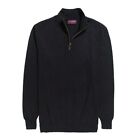 Brook Taverner Mens Dallas Zip-Neck Sweater PC3994