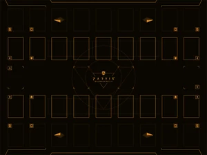 Yugioh Tag Team Playmat 4-Player / Spielmatte 4-Spieler (Millennium III Link) - Bild 1 von 7