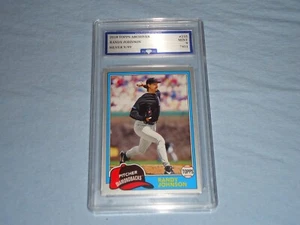 2018 Topps Archives Baseball Card Randy Johnson # 255 Graded 9 Mint Silver 09/99 - Picture 1 of 3