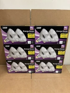 12-Pack FEIT Electric 90W Replacement Energy Saver PAR38 Flood Bulbs 1325 Lumens - Picture 1 of 2