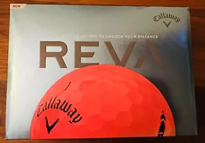 Pelotas de golf Callaway REVA 2023 (rosa rosa 12 unidades) damas NUEVAS - Imagen 1 de 3