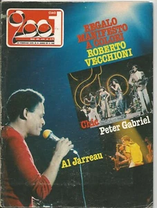 Ciao 2001 n° 8 Febbraio 1979 Al jarreau Peter Gabriel Chic + Poster Vecchioni - Foto 1 di 1