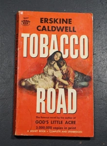Erskine Caldwell TOBACCO ROAD Signet 1958 29th Printing Vintage Paperback - Picture 1 of 4