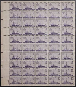 Scott #923 Sheet of 50 MNHOG 1944 3 Cent MSA05_923 - Picture 1 of 2