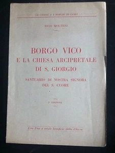 1930 BORGO VICO COMO UND DIE ARCHIPETRALE KIRCHE SAN GIOGIO - Bild 1 von 1