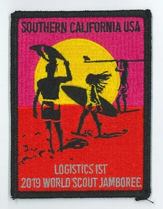 2019 World Scout Jamboree USA SOUTHERN CALIFORNIA LOGISTICS IST Contingent Patch - Picture 1 of 2