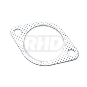 UNIVERSAL 2.75" INCH (70MM) 2 BOLT HOLE REINFORCED EXHAUST GASKET FLANGE SEAL - Picture 1 of 2