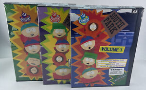 South Park Vol. 1,2 & 3 - New & Sealed Region 1 DVD Snapcover Bundle