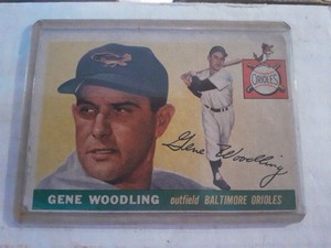 1955 Topps - High # #190 Gene Woodling