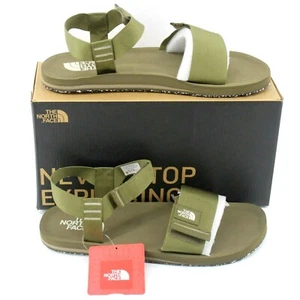 The North Face Men's Skeena Eco Nylon Sandal Military Olive/Gray, Size 12 - Picture 1 of 8