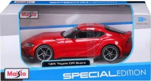 Toyota GR Supra Rosso Red Maisto Special Edition 1:24 Nuovo 1/24 - Foto 1 di 6