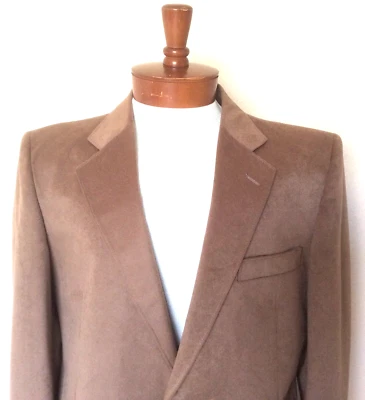 JC Penney винтажный Action Master блейзер коричневый рокабилли кашемировая смесь блейзер 44R - Изображение 1 из 4