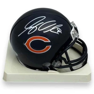 Greg Olsen handsignierter signierter Chicago Bears Mini Helm - Beckett - Bild 1 von 1