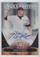 2011 Donruss Elite Extra Edition Franchise Futures Signatures Nick Fleece Auto
