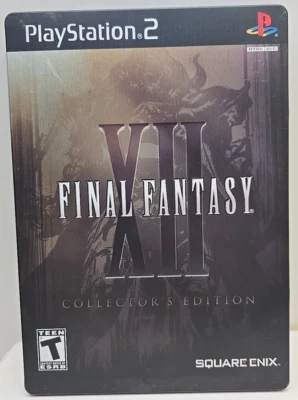 Final Fantasy XII Collector's Edition Steelbook PS2 CIB w/ Reg Card Tested - Image 1 of 4