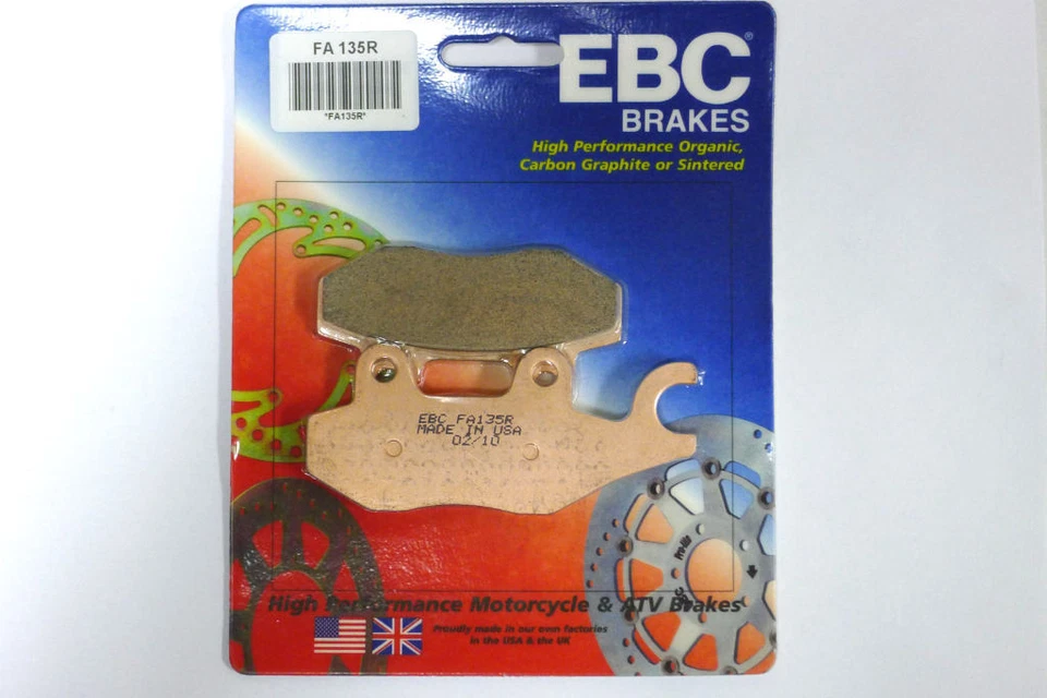 Yamaha YZ125 YZ250 89-93 FRONT EBC Sintered Brake Pads - Image 1 of 1