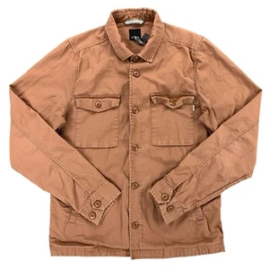 VUORI Herren Ripstop Jacke rostbraun Feldhemd Bio Baumwolle Größe M V527 - Bild 1 von 7