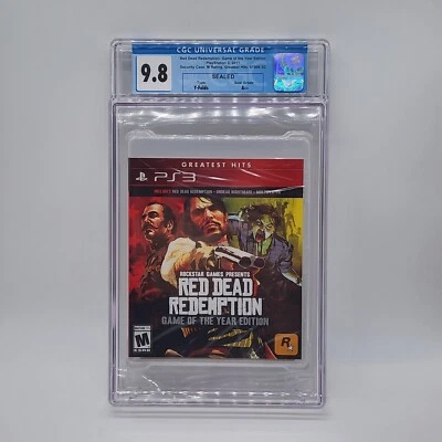 Red Dead Redemption Game of the Year CGC Graded 9.9 A++ - Image 1 of 4