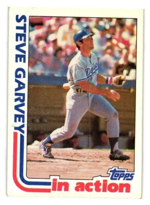 1982 Topps - #180 Steve Garvey - Image 1 of 2