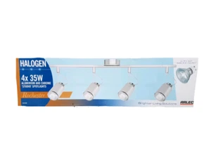 4 x 35W ARLEC ROCHES HALOGEN ALUMINIUM CHROME STUDIO SPOTLIGHT SL0162 - Picture 1 of 1