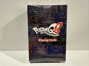 Persona Q2 New Cinema Labyrinth Playing Cards Atlus/Sega New Sealed - Picture 1 of 2
