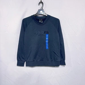 Adidas Damen Essential Allcap Crewneck Navy Sweatshirt L Legink - Bild 1 von 14