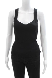 Reiss Womens Basic Black Sleeveless Square Neck Tank Size XS - Picture 1 of 6