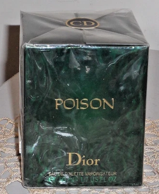 Poison Christian Dior 1,7 oz/50 ml Eau de Toilette Spray 2013 MiB DESCONTINUADO Foto 1 de 4