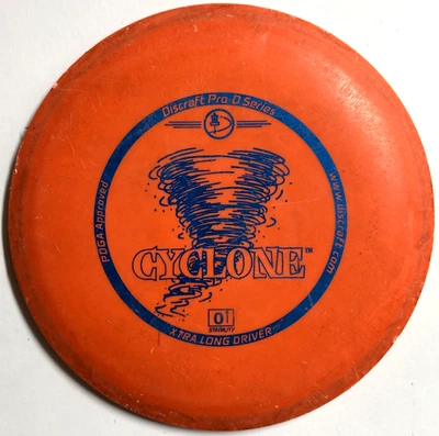 Discraft Pro D Cyclone 174g Orange Wixom Tooling PFN OOP HTF Used - Image 1 of 4