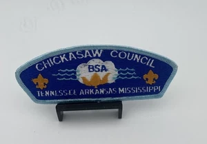 BOY SCOUTS CHICKASAW COUNCIL  TENNESSEE ARKANSA, MISSISSIPPI CSP PATCH NEW - Picture 1 of 2