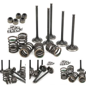 •Cylinder Head Intake Exhaust Valve Kit For GRIZZLY 660 YFM660F 4WD 2002‑2008 - Picture 1 of 12