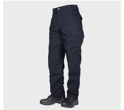Calça tática masculina leve 34x34 com bainha nova sem etiquetas TRU-SPEC 24-7 Series azul marinho - Imagem 1 de 4