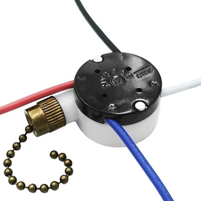 Interruptor de ventilador de techo 3 velocidades 4 cables pieza de repuesto para Hunter Hampton Bay Foto 1 de 4