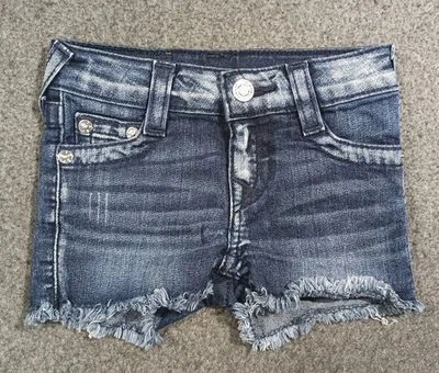 Pantalones Cortos de Jean True Religion Corte Niños Talla 24M Foto 1 de 4