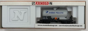 Arnold 4364 Chemie-Kesselwagen Spur N Epoche IV | gebraucht in OVP - Bild 1 von 2