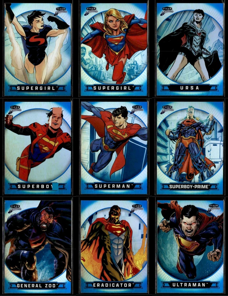 Fleer Brilliants Superman 2025 - lámina azul paralelo - #1-90 PYC actualizado 22/11 Foto 1 de 1