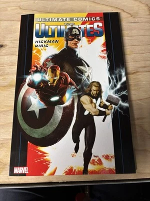 Ultimate Comics Ultimates by Jonathan Hickman Vol. 1 Paperback Marvel Comics - Image 1 of 2