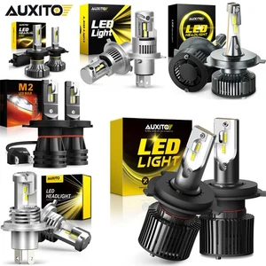 AUXITO All Series LED Headlight Bulbs High Low Beam Super Bright Light H4 9003 - Foto 1 di 59