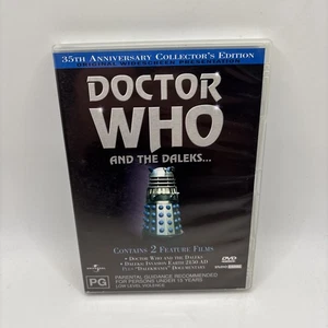 Doctor Who & The Daleks 35th Anniversary Collector's Ed. R4 DVD - Picture 1 of 3