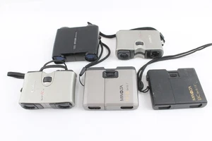 Vintage Canon, Minolta & Opticron Ultra-Compact Binoculars w/ Original Cases - Picture 1 of 6