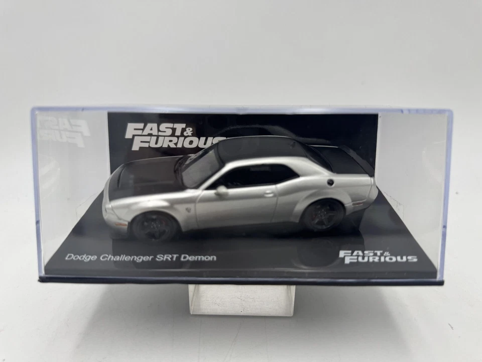 DIE CAST 1/43 " DODGE CHALLENGER SRT DEMON "  FAST & FURIOUS - Immagine 1 di 1