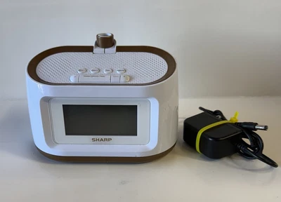 Sharp PROJECTION ALARM CLOCK with 8 SOOTHING SLEEP SOUNDS & DUAL ALARM - Image 1 of 4