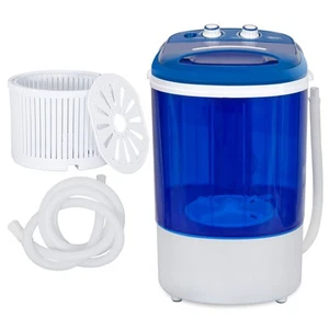 SUPER DEAL Mini Washer 5.7lbs Capacity Portable Single Tub Compact Washing Machi - Picture 1 of 6