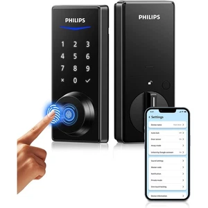 Philips Wi-Fi Smart Door Lock, Keyless Entry Lock w/ App Control 4000 Series - Picture 1 of 10