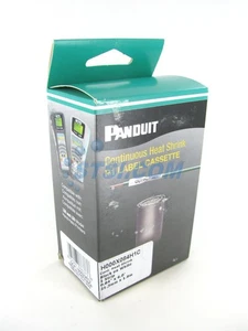 Panduit P1 Label Cassette H000X084H1C Black / White Continuous Heat Shrink ~STSI - Picture 1 of 4